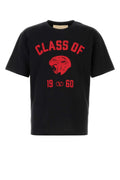 Valentino Garavani Logo-Printed Cotton T-Shirt — Black
