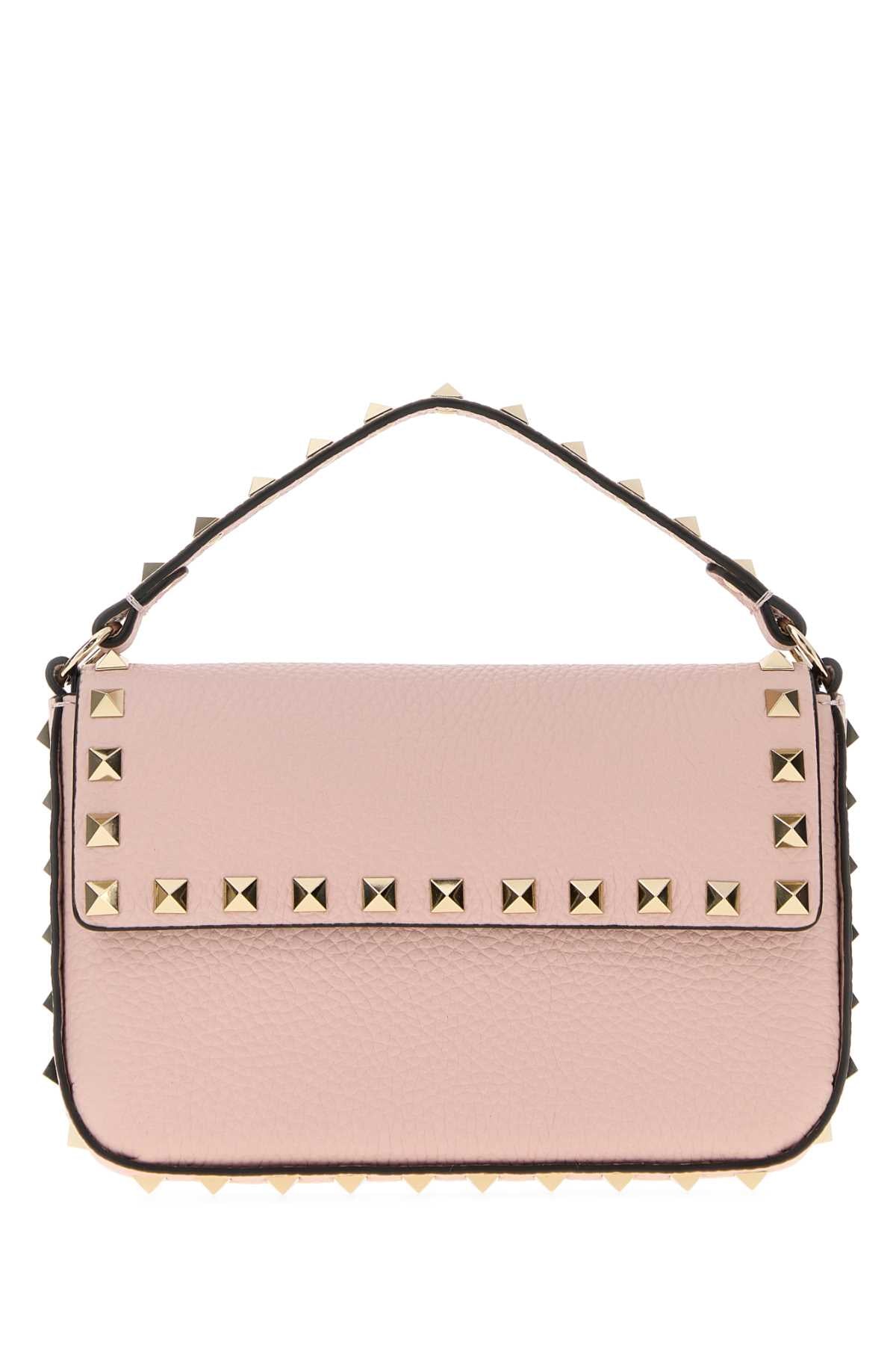 Valentino Garavani Rockstud Shoulder Bag — Pink