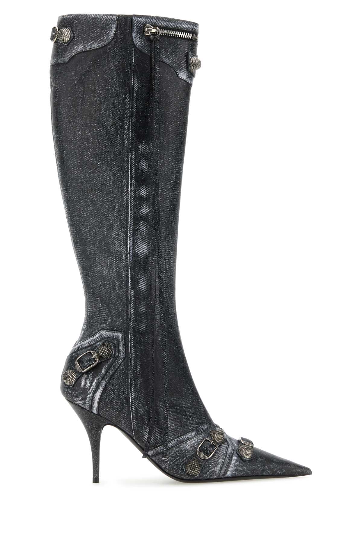 Balenciaga Cagole Boot — Black