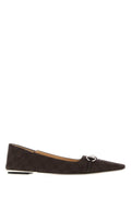Gucci GG Fabric Ballet Flat — Brown