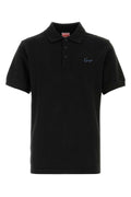 Kenzo Signature Polo Shirt — Black