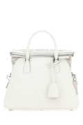 Maison Margiela Leather Top Handle Bag — White