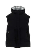 Herno Laminar Quilted Down-Filled Down Vest — Black