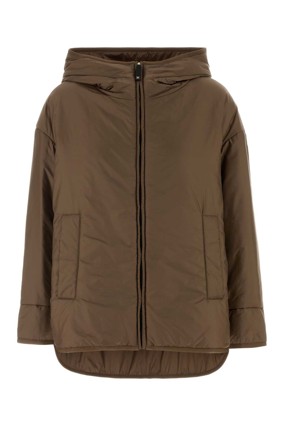 Mm The Cube Cleo Down Jacket — Brown