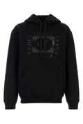 Gucci Logo-Printed Cotton Sweatshirt — Black