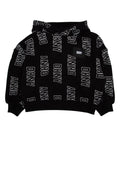Dkny Junior Logo-Patterned Sweatshirt — Black