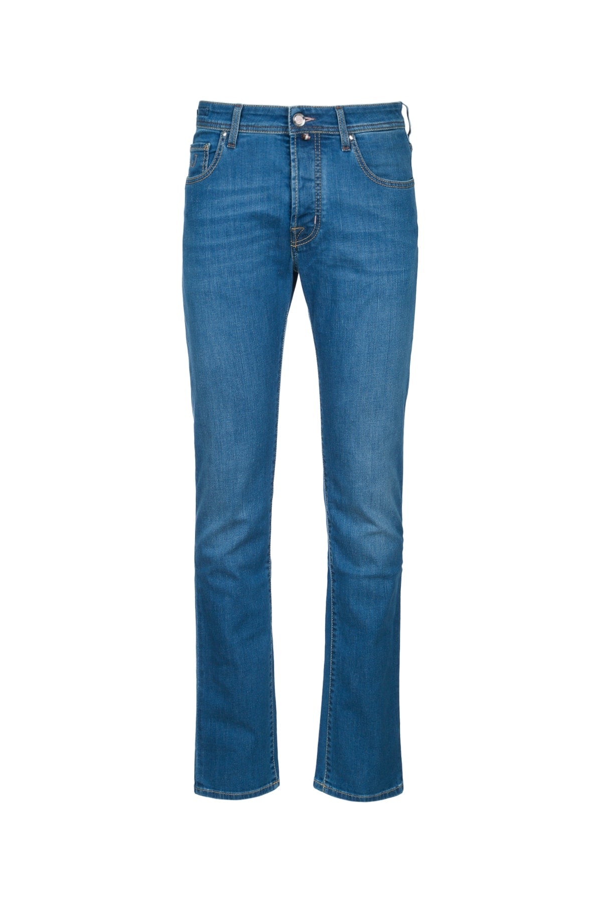 Pantalones vaqueros de algodón y elastano Jacob Cohen — Azules