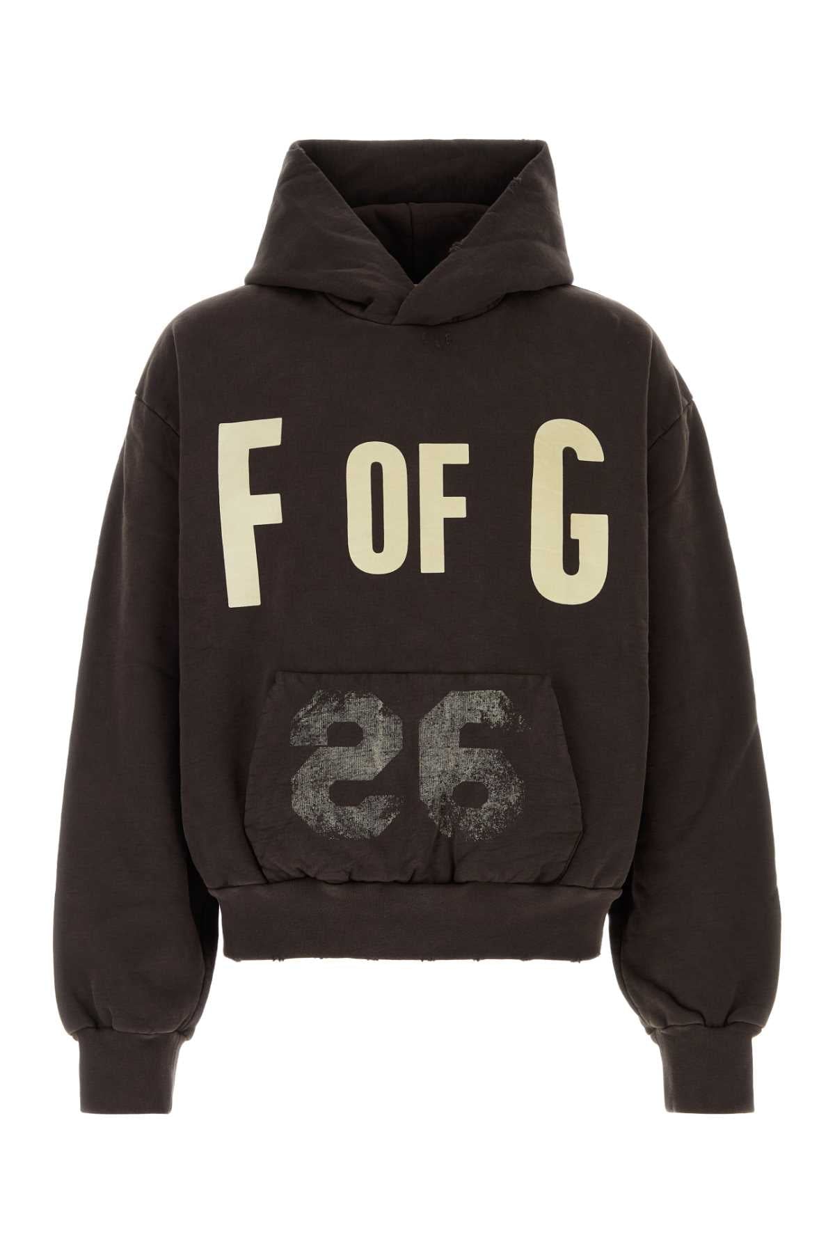 Fear Of God Hoodie — Brown