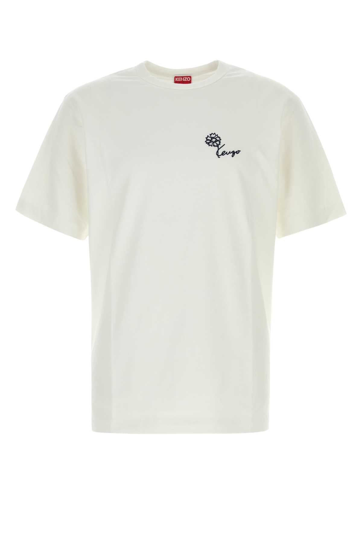 Kenzo Tulip T-Shirt — White