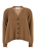 Cárdigan con cuello en V de Alexander McQueen - Beige