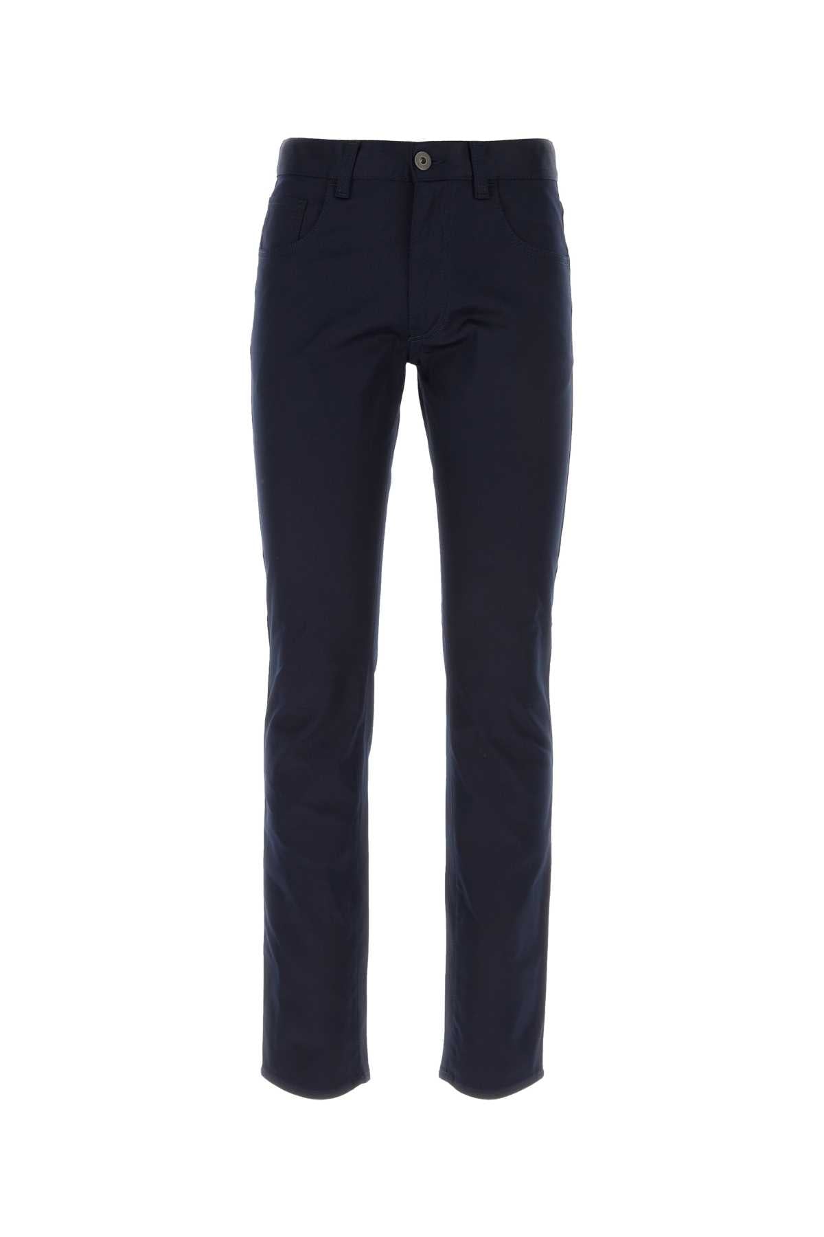 Prada Cotton Drill Chino Pant — Navy
