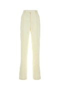 Bottega Veneta Linen Trousers — Beige