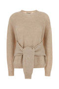 Des Phemmes Double Sweater — Beige