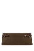 Brunello Cucinelli Leather Clutch — Brown