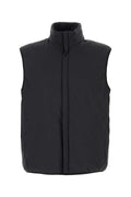 Herno Laminar Quilted Nylon Vest — Black