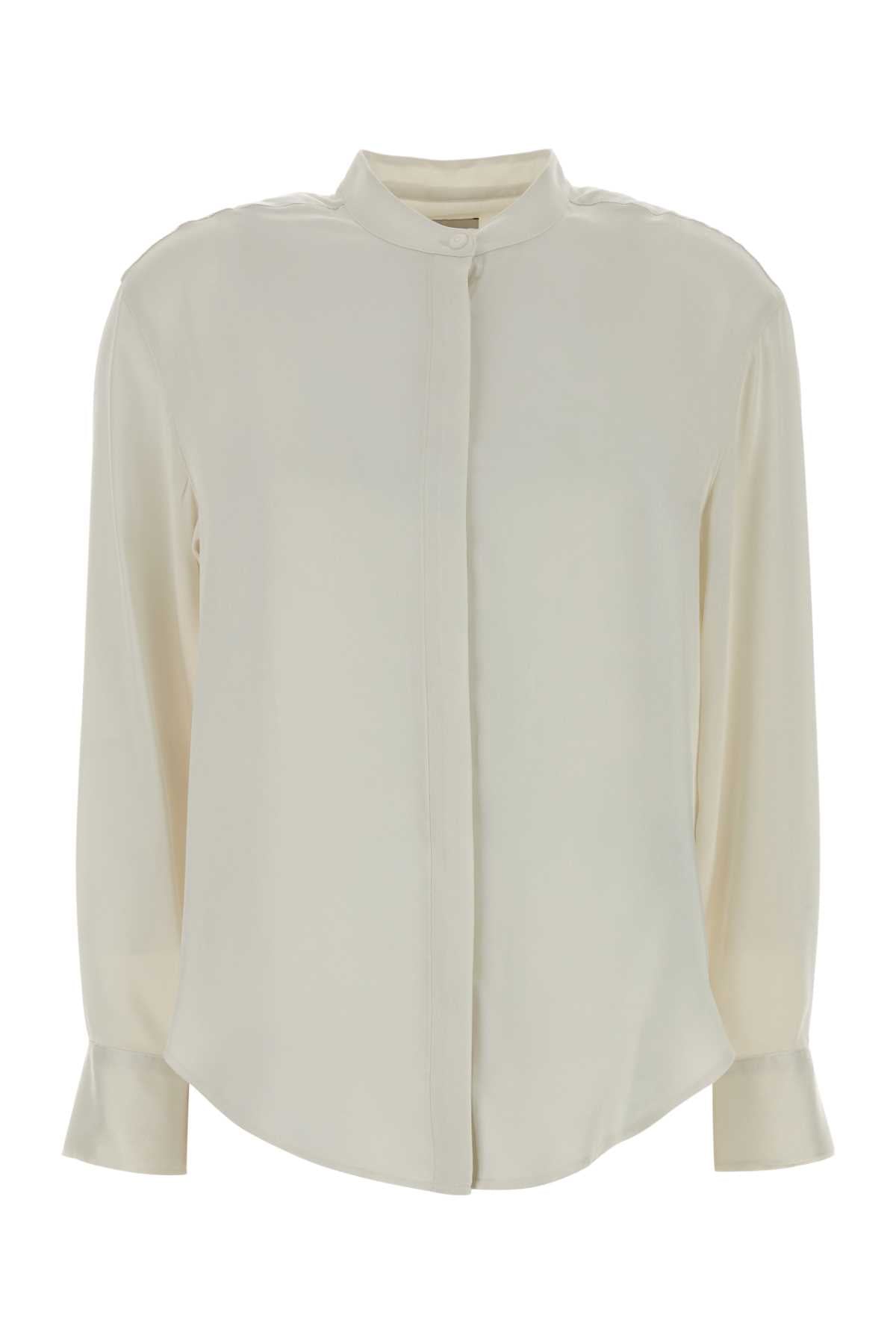 Calvin Klein Satin Shirt — Beige