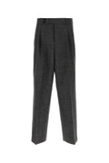 Dolce & Gabbana Two-Tone Wool Trousers — Gray