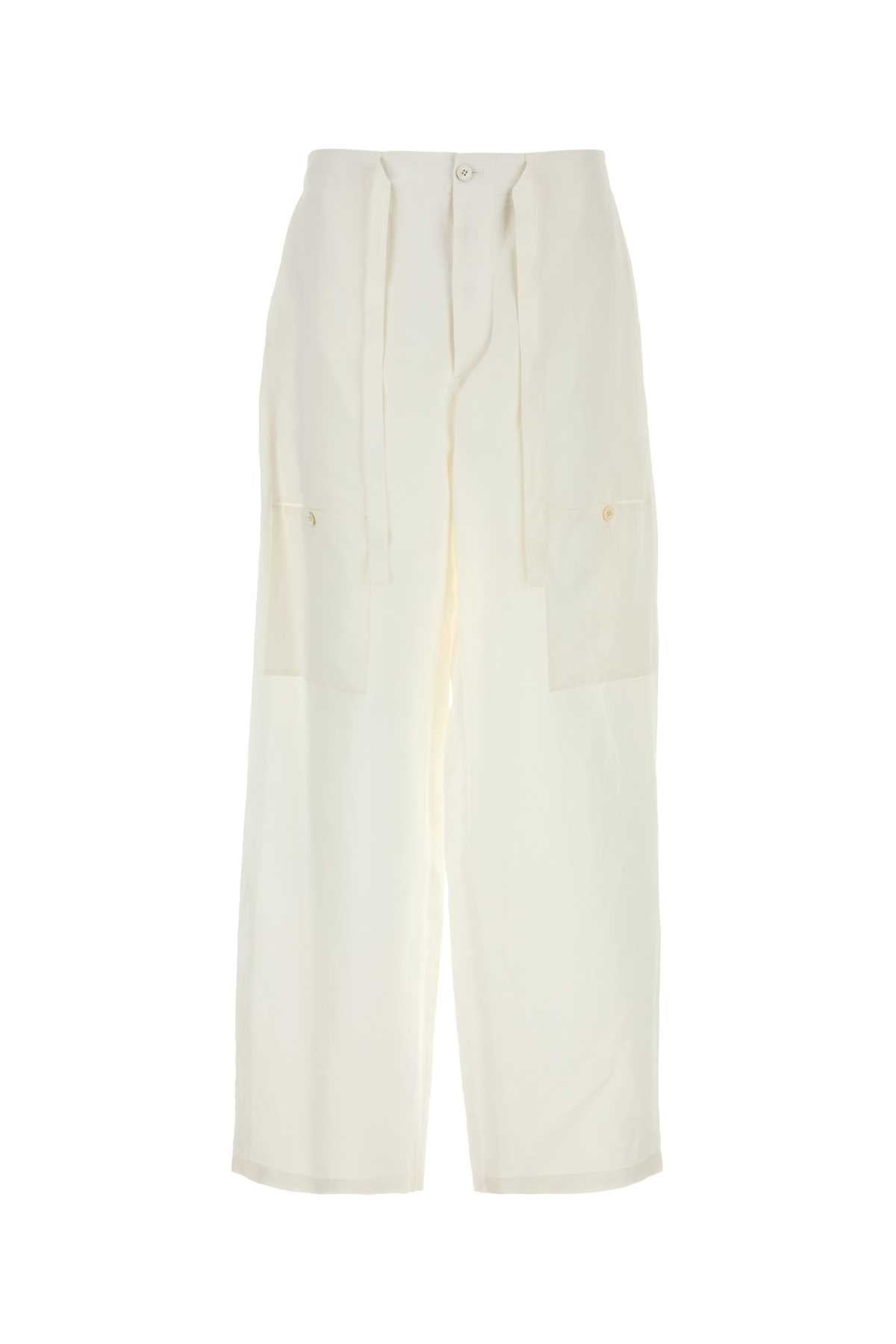 Jil Sander TROUSER Cargo Pant — White