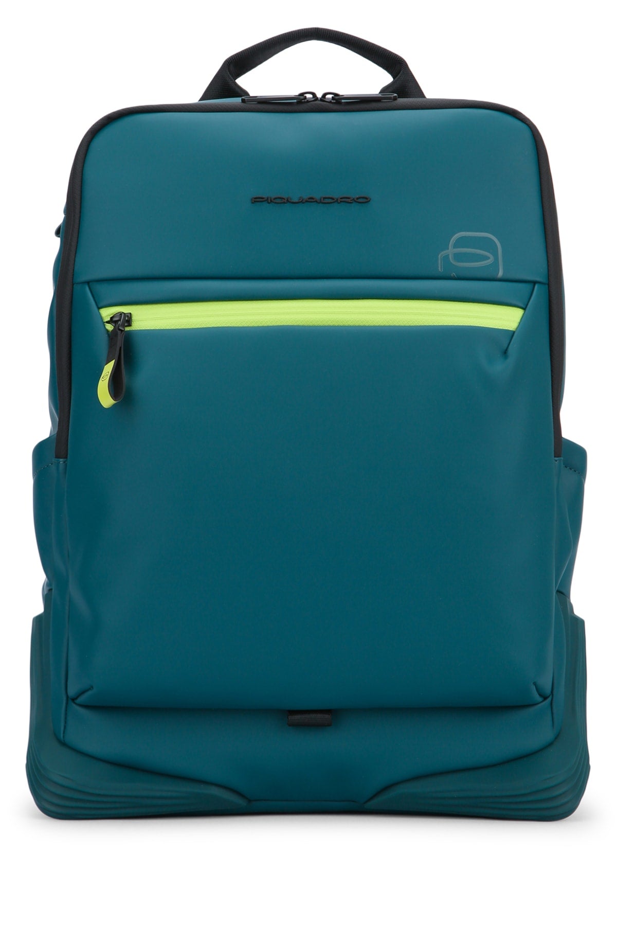 Piquadro Padded Nylon Backpack — Blue