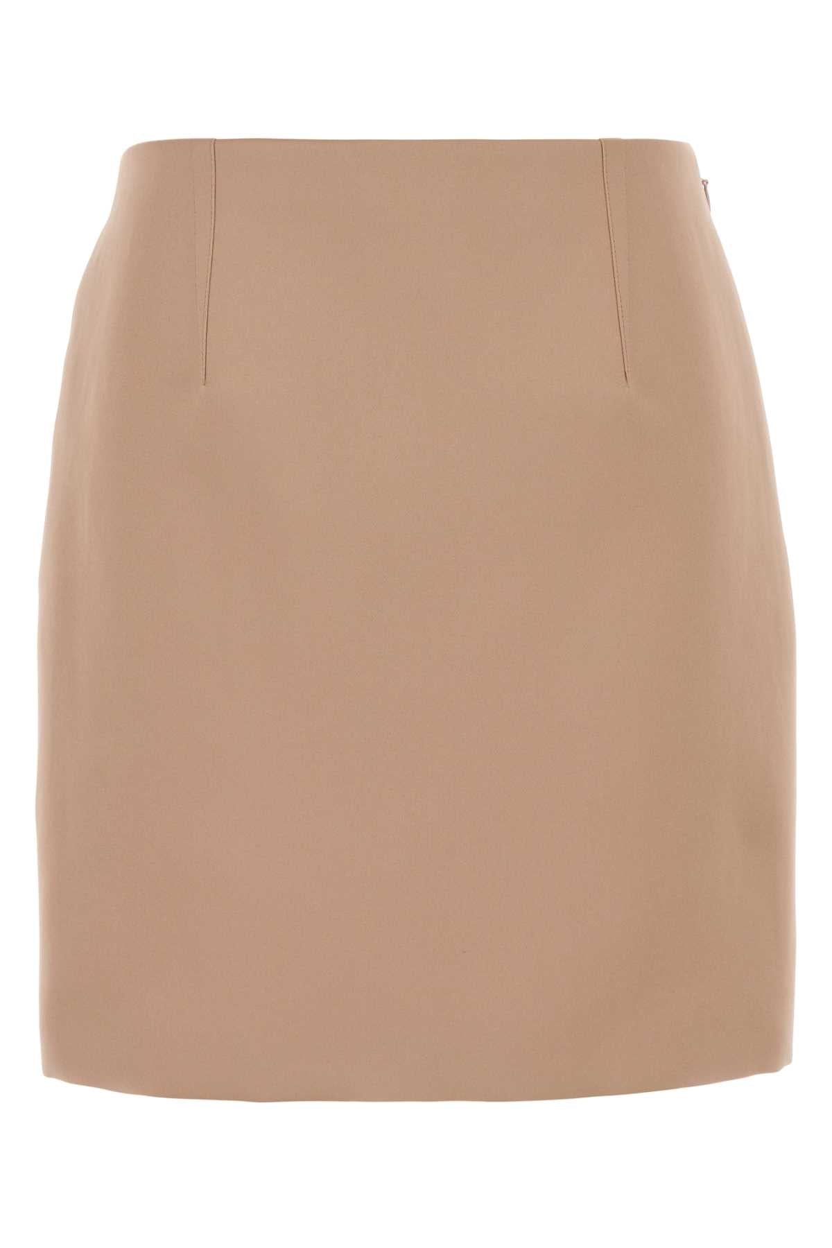 Minifalda de satén Chloé - Rosa