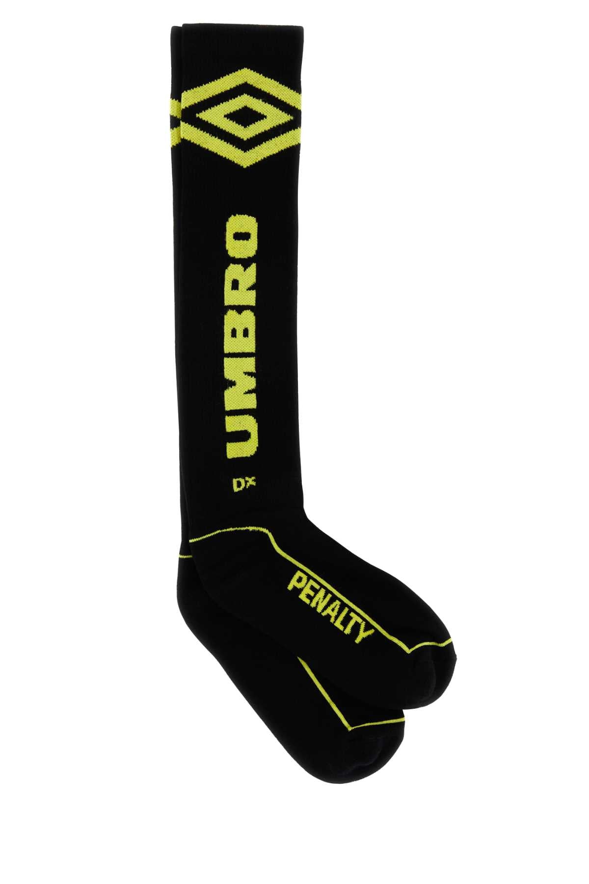 Umbro Stretch Cotton Blend Socks — Black
