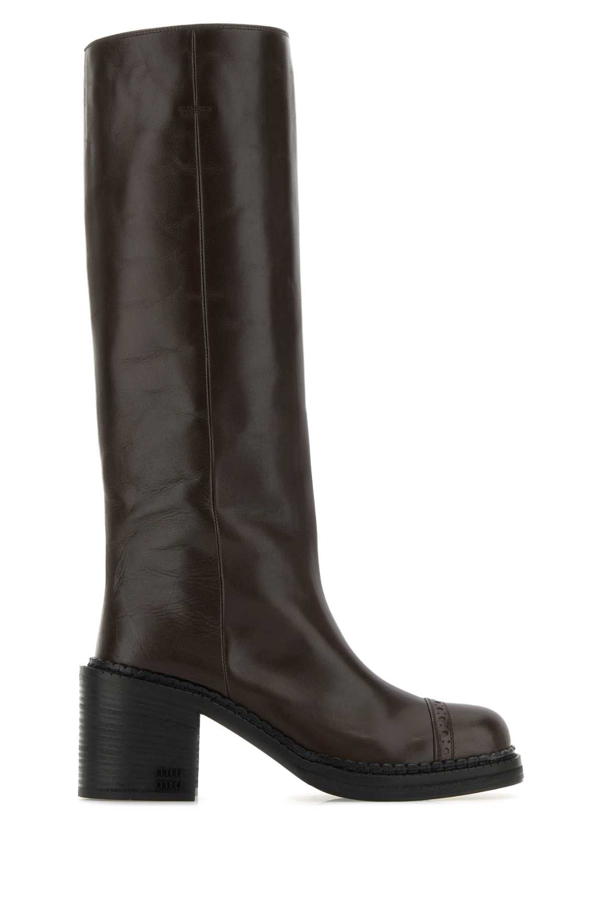 Miu Miu Boots — Brown