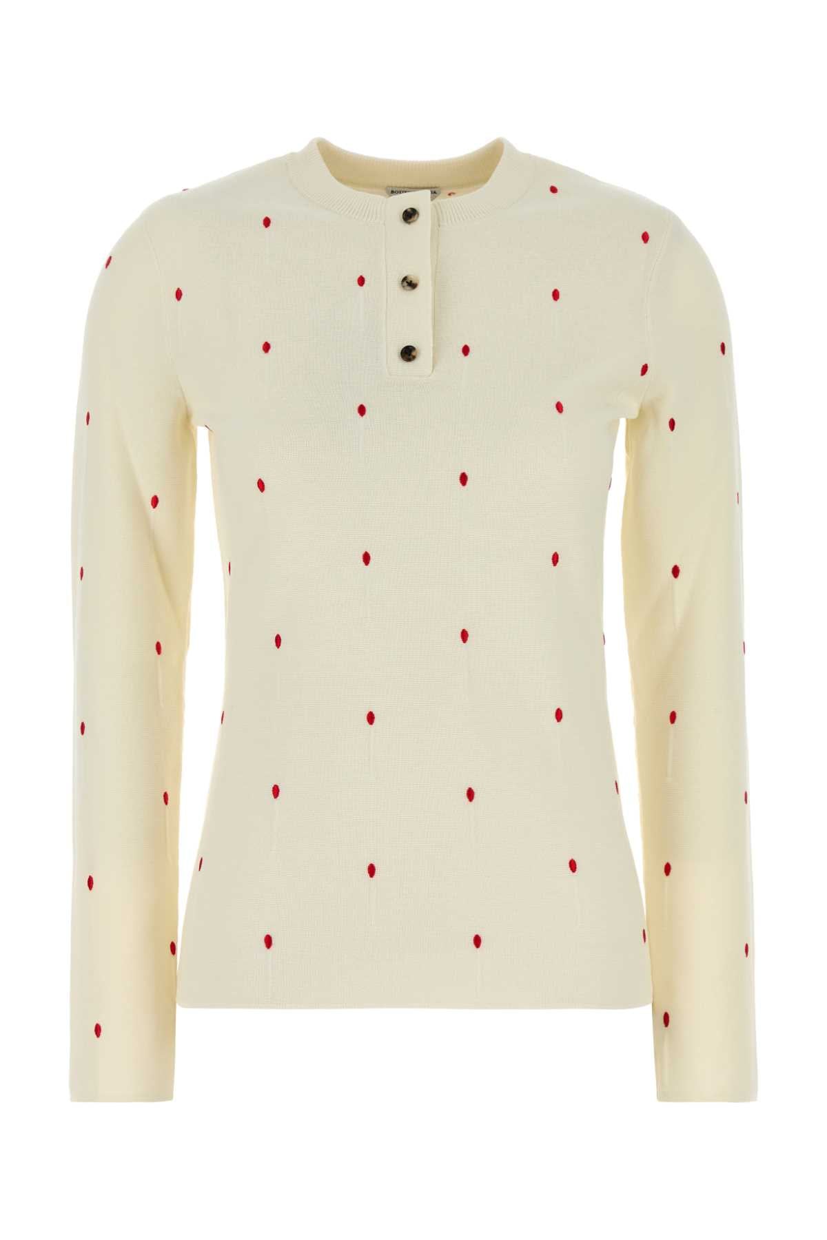 Bottega Veneta Serafina Sweater — Beige