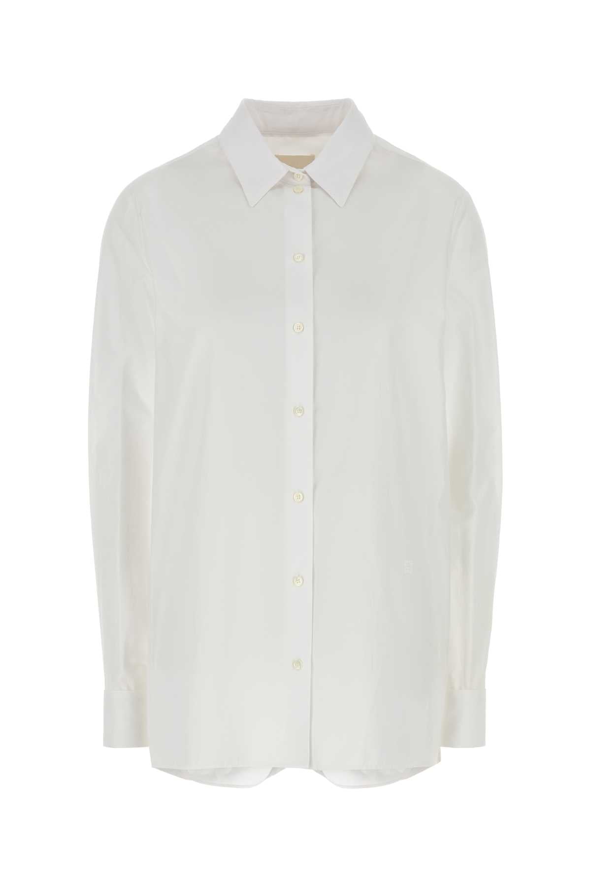 Givenchy Split Shirt — White