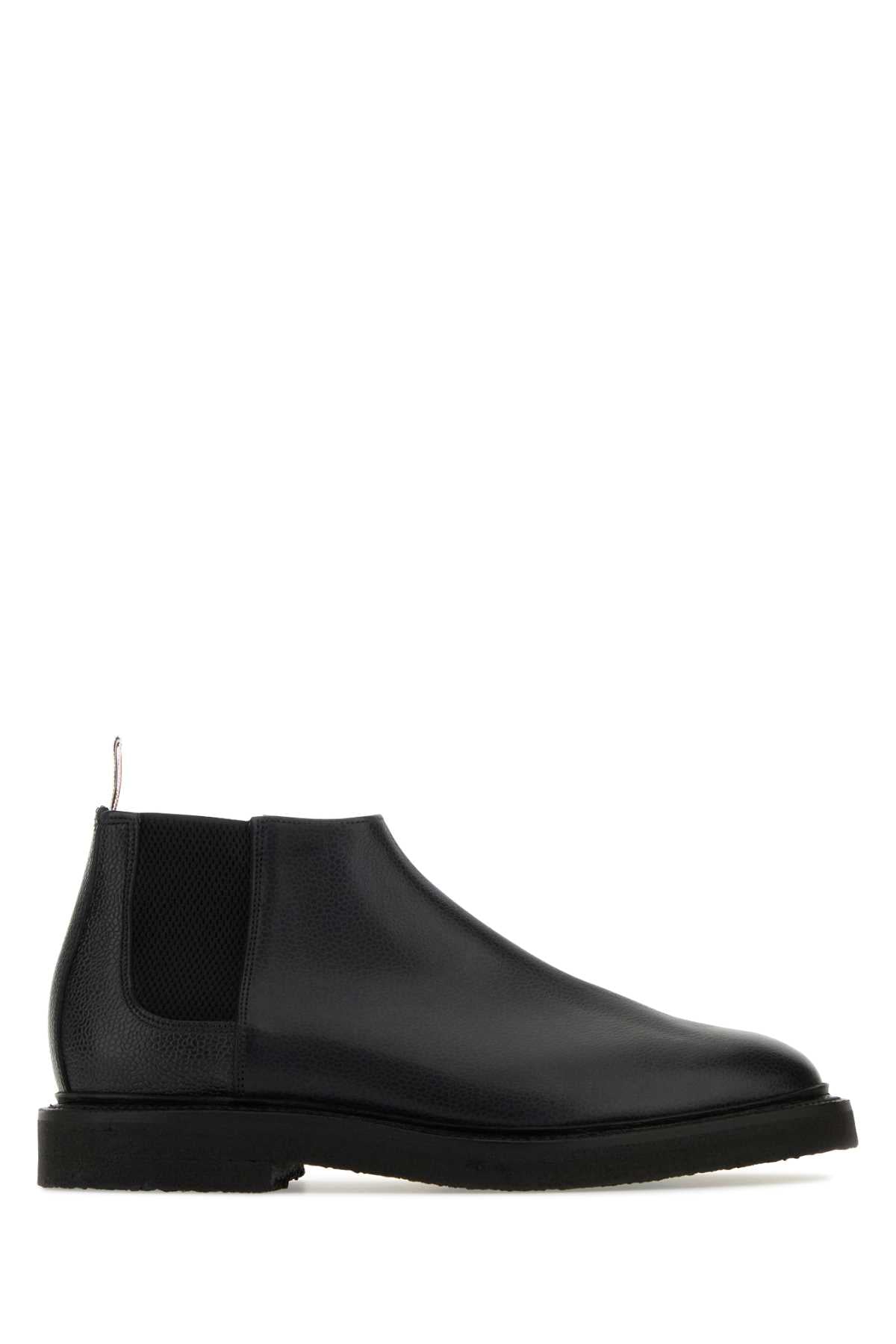 Thom Browne Stivali Chelsea Boot — Black