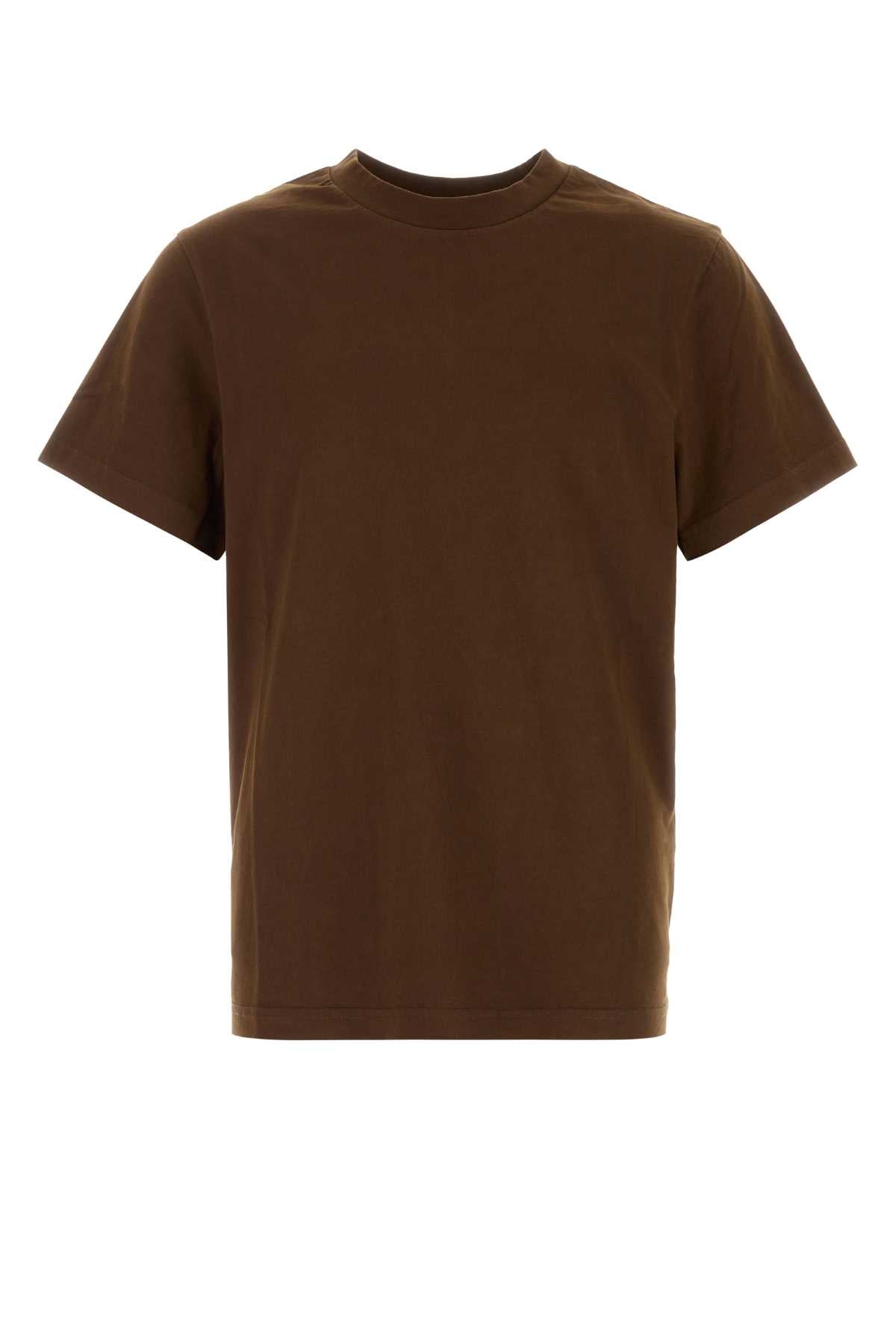 Entire Studios 100% Cotton T-Shirt — Brown