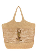 Saint Laurent Icare Tote Bag — Beige