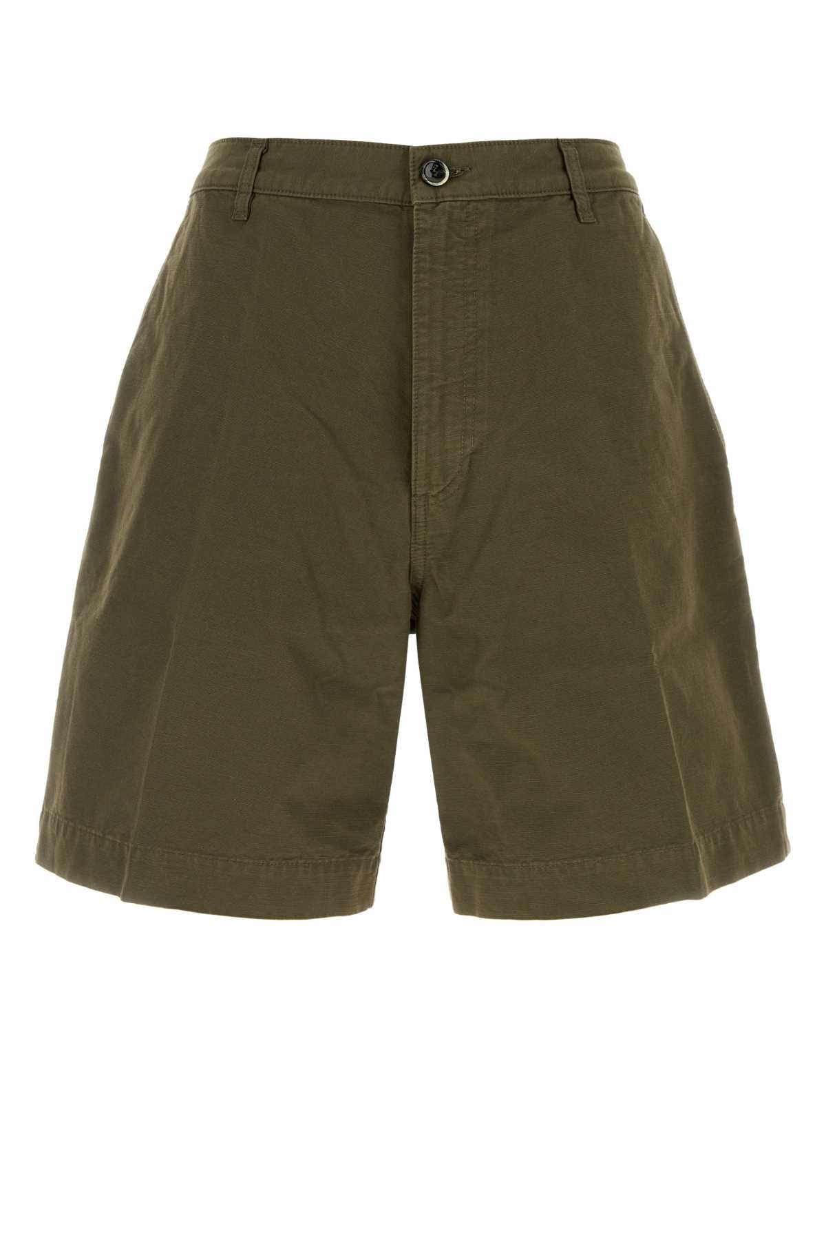 Nine In The Morning Otto Bermuda Shorts — Green