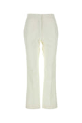 Jil Sander Cotton Trousers — White