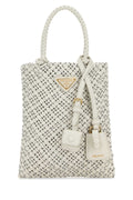 Prada Mano Tote Bag — White