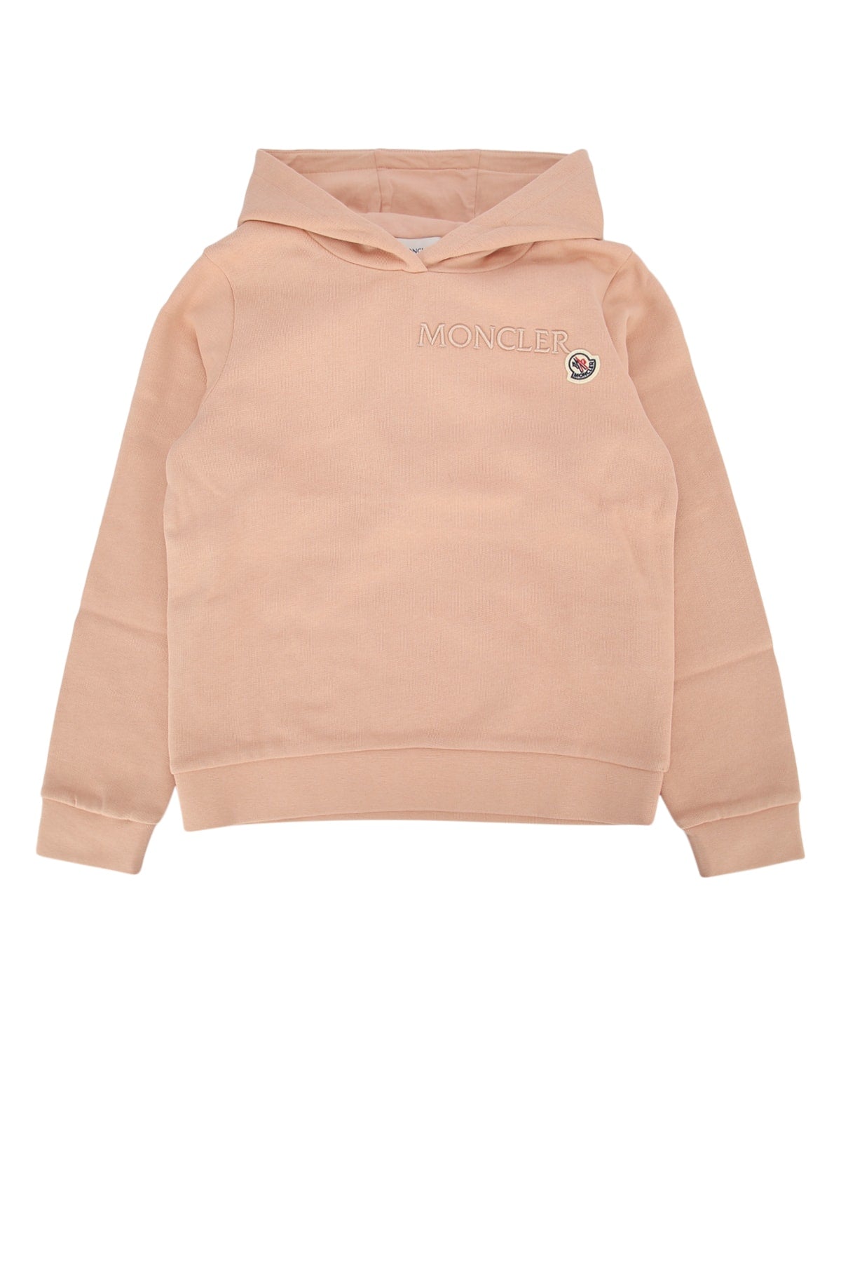 Moncler Jr Kids Hoodie — Beige