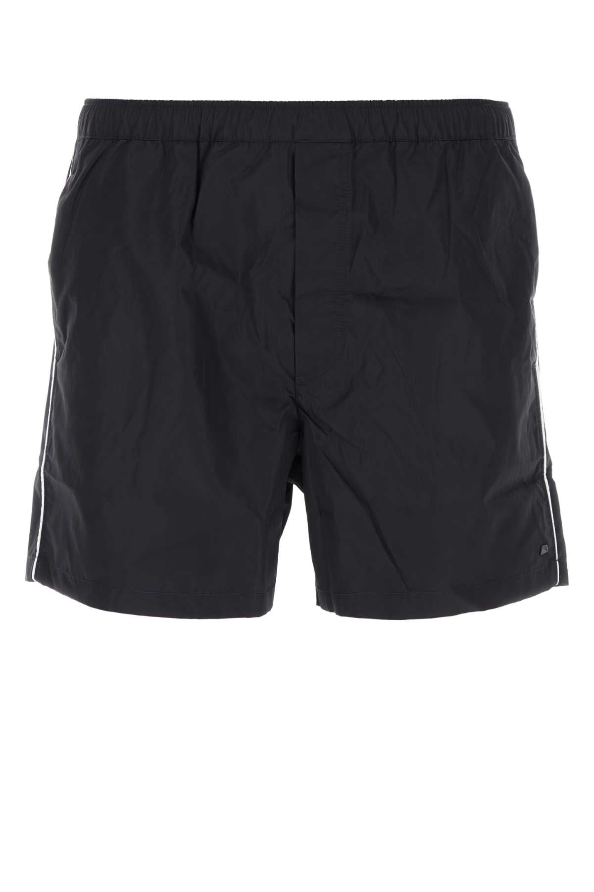 Valentino Garavani Bagno Swimming Shorts — Navy