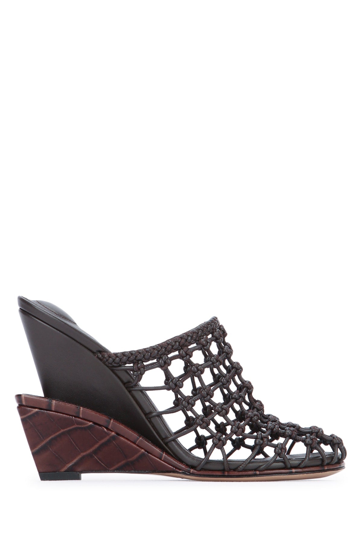 Jacquemus Les Doubles Tresses Mule Heel — Black