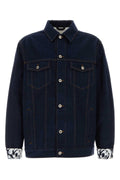 Burberry Denim Jacket — Navy