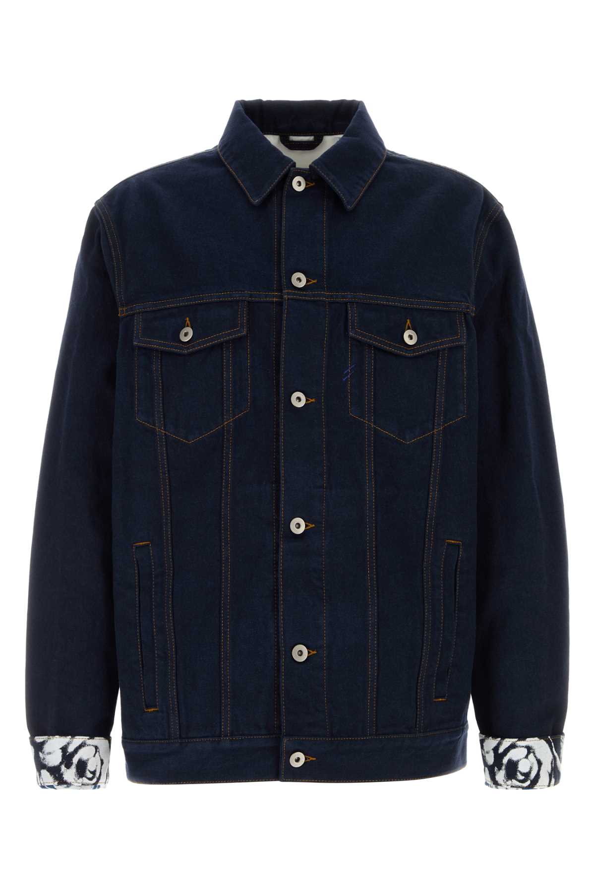 Burberry Denim Jacket — Navy