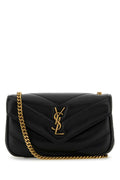 Saint Laurent Loulou Shoulder Bag — Black