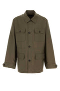 Prada Mohair Blend Jacket — Green