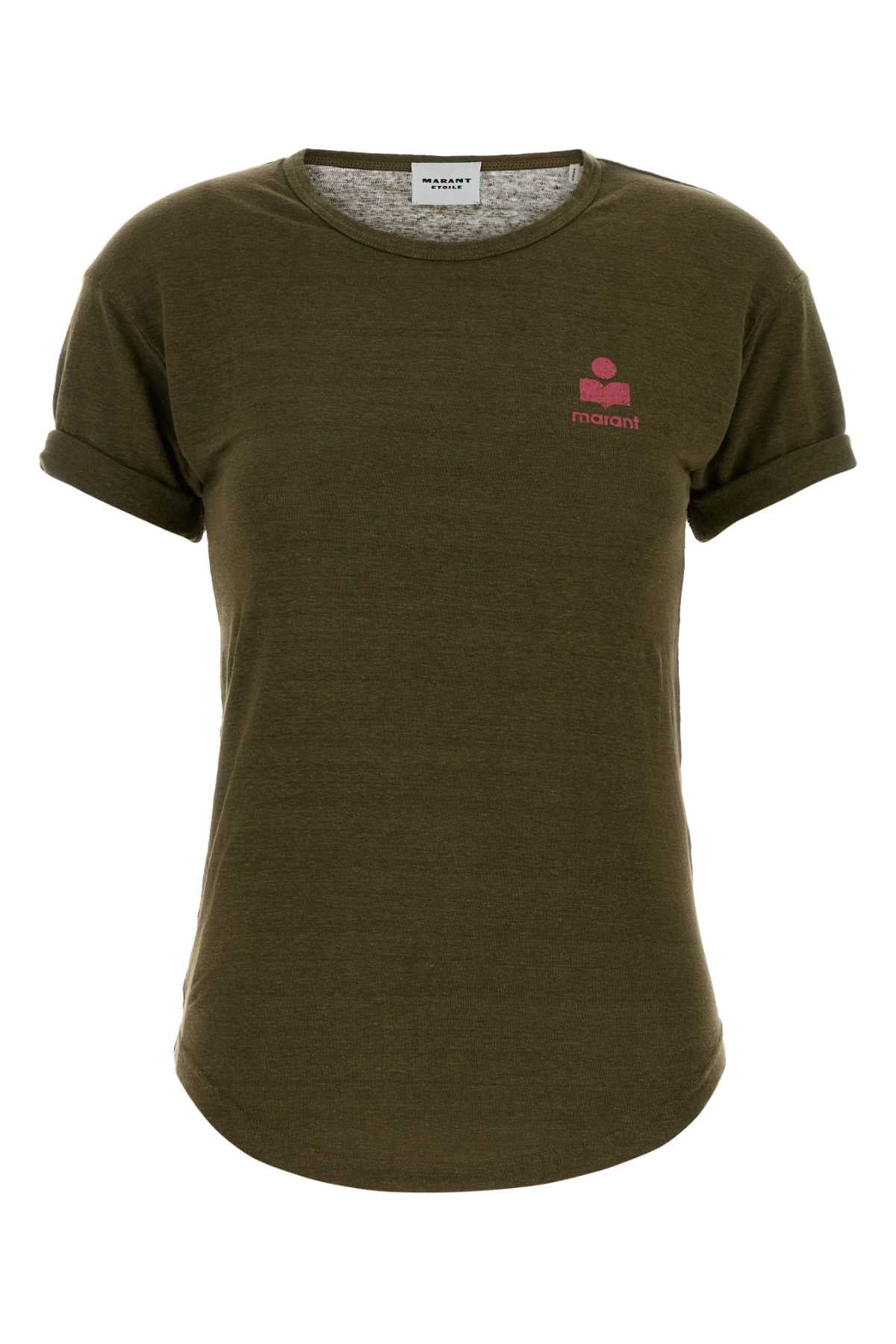 Isabel Marant Etoile Koldia T-Shirt — Green