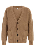 Bottega Veneta Wool Cardigan — Caramel