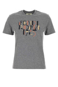 Fendi Roma T-Shirt — Gray