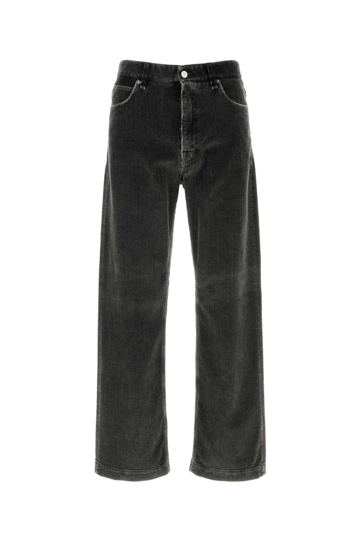 Fendi Cord Jean — Gray