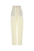 Bottega Veneta Bianco Trousers — White