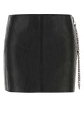 Alexander Wang Leather Skirt — Black