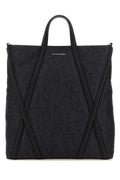Alexander McQueen Nylon Harness Tote Bag — Black