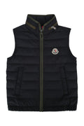 Moncler Jr Ayten Vest — Black
