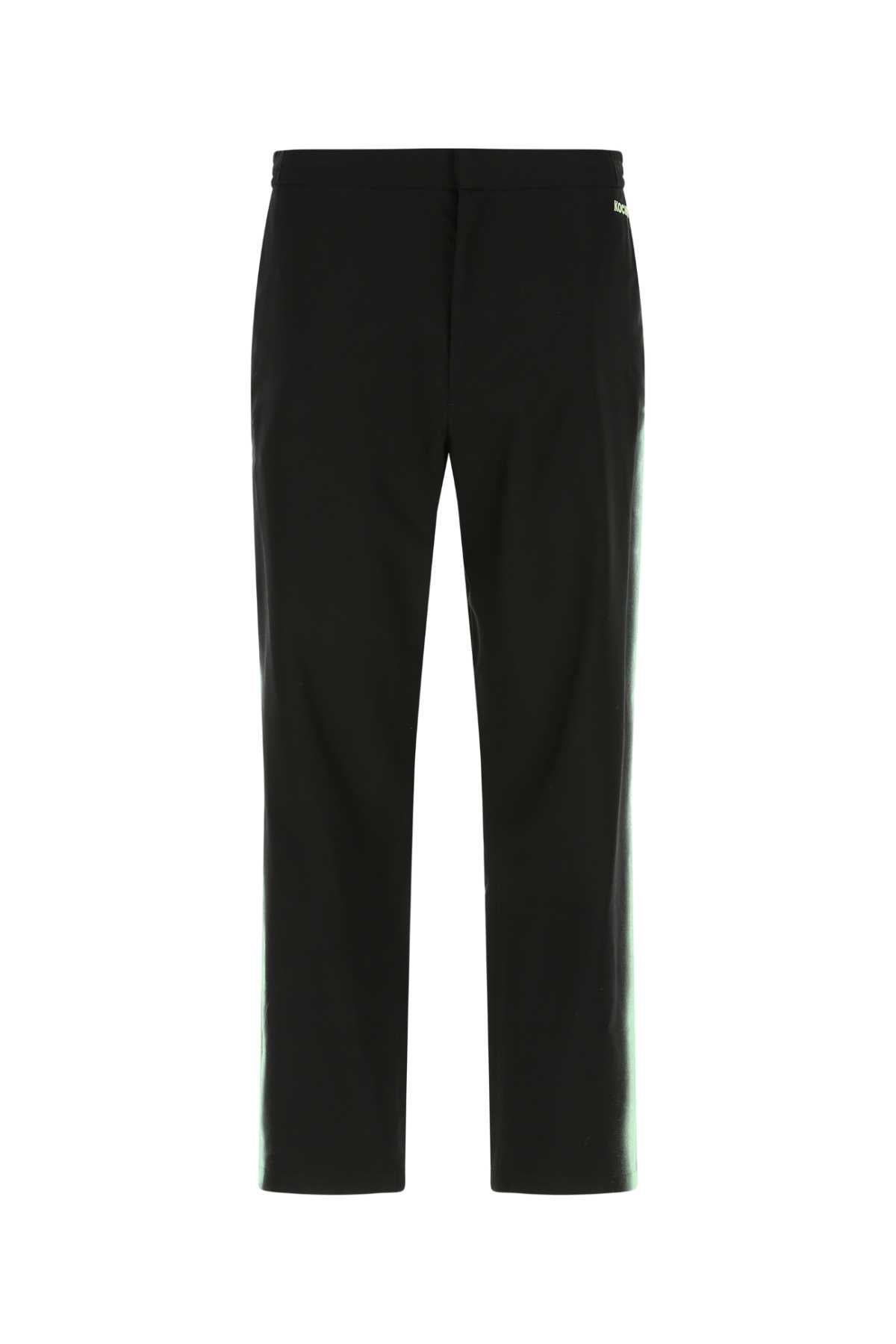 Koche Acetate-Blend Trousers — Black